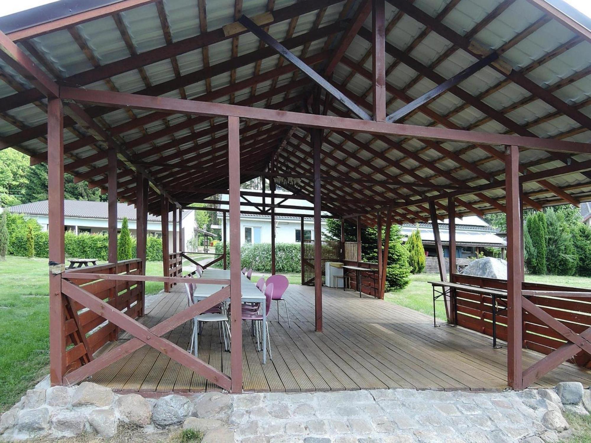 Holiday House In Szczecin At The Lake With The Terrace Exterior photo